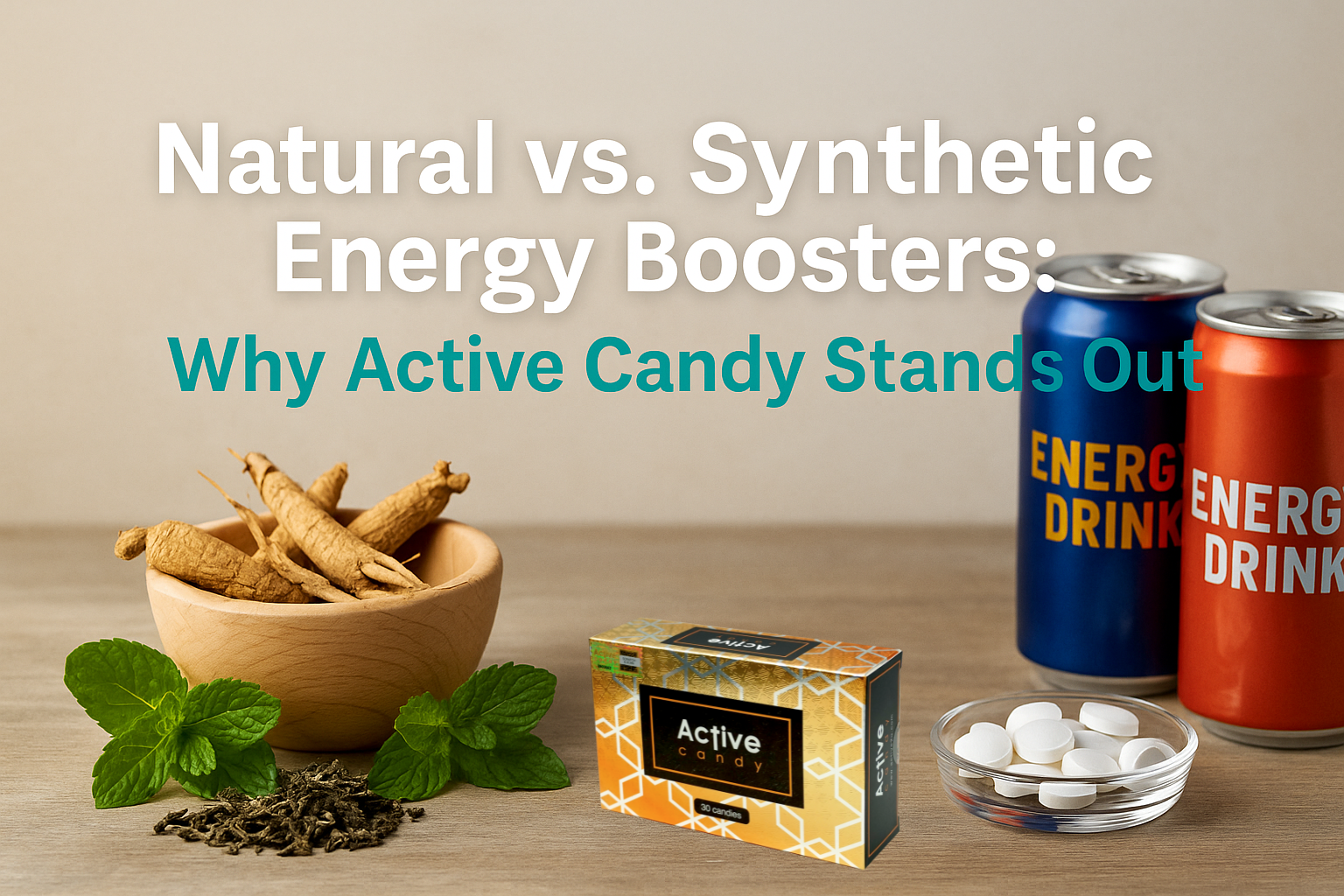Natural vs. Synthetic Energy Boosters: Why Active Candy Stands Out