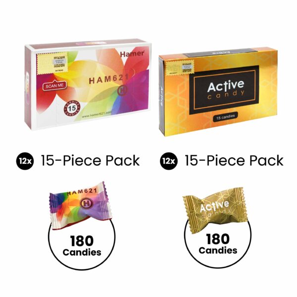 15PP Power Combo - Hamer + Active Twin Format (360 pcs)